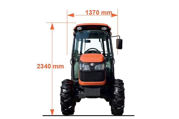 Tractors Kubota M8540 Dtn Power Crawler Kubota Europe Sas
